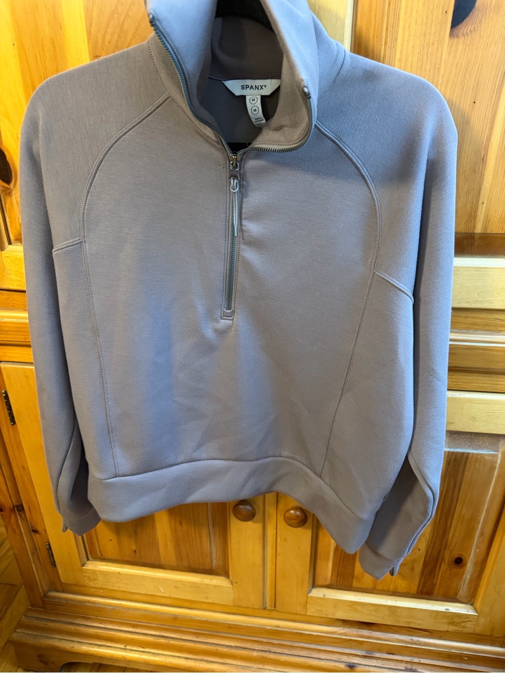 Spanx AirEssentials quarter zip